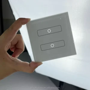 Touch Wall Switch with LED Tempered Glass Capacitive Touch Panel for Smart Home