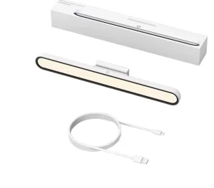 Tri-Color LED Cabinet Light Wall-Mounted Dimmable Rechargeable Portable Touch Switch for Bedroom Study Work