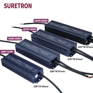 Triac Dimmable Low Voltage 30W 50W 100W 150W 200W 300W 500W 600W 48V 36V 24V 12V DC LED Transformer