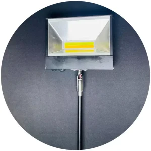 Truss-Mounted LED Exhibition Arm Light with Clamp, Adjustable Aluminum Display Light