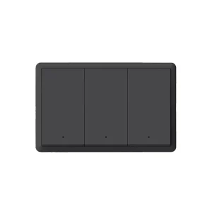 Tuya Matter Smart Home Wall Switch US Standard Black App Control Alexa Google Light Switch