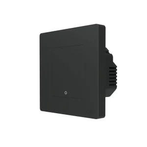Tuya Smart Home Star Ring Series ZigBee3.0 Push Button Switch Embedded Light Touch Panel EU Standard 1 GANG Smart Switch