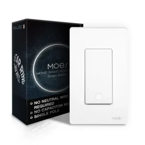 Tuya Smart Light Switch No Neutral Wire Alexa Google Home Compatible No Capacitor No Hub US Switch