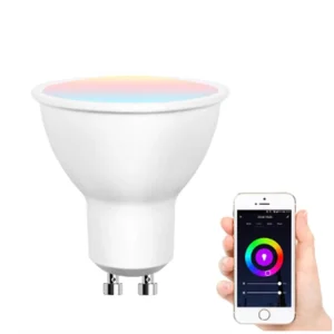 Tuya Smart WiFi LED Bulb 5W 7W GU10 RGB Dimmable Phone Controlled