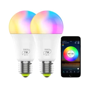 Tuya Smart WiFi LED Bulb 9W 12W E27 B22 A60 A70 Dimmable App Controlled