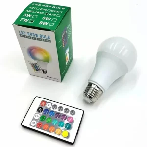 Tuya WIFI Smart LED Light Bulb A19 Plastic 9W E26 110V 220V Voice Control Alexa Echo Google Home RGB Color Temp Dimmable