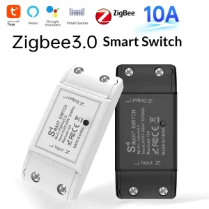 Tuya ZigBee Smart Switch Mobile App Voice Remote Control Timer Switch Scene Linkage AC90 250V ABS Material Hotel Home CE