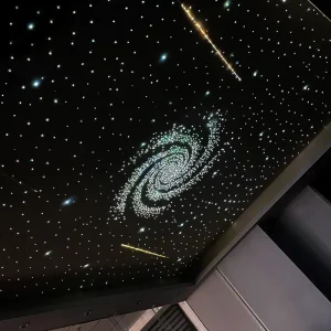 Twinkling LED PMMA Fibre Optic Star Ceiling Panels with Colour Change and Remote Control
