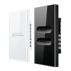 UEMON US Standard Smart Wifi Dimmer Switches 1CH & 2CH Voice & App Control for Home Automation for Hotels and Garages
