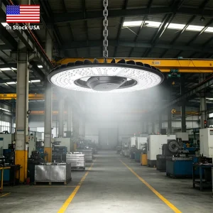 UFO LED High Bay Light 350W/410W Aluminum for Garage Factory Workshop Warehouse Barn