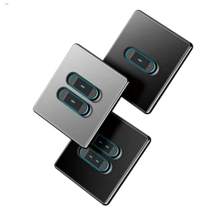 UK Standard Acrylic Light Controller Wall Sockets and Switches