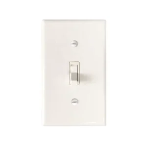 UL Approved 1 Gang Toggle Switch Cover American Style Wall Plate Single Pole PC Material 15A