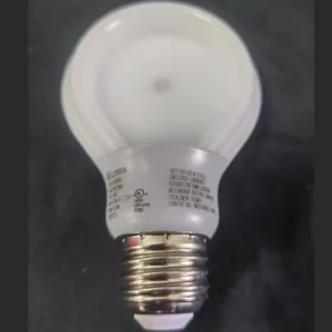 UL-Certified A19 LED Bulb 10.5W 120V 60Hz 98mA 800 lm Slim 2700K Dimmable