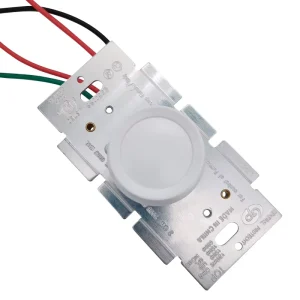 UL E522988 120V 600W Incandescent 150W LED CFL Single-Pole 3-Way Rotary Wall Dimmer Switch