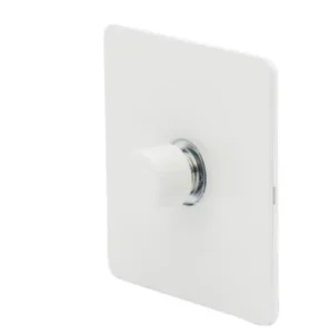 ULTIMATE GU6412LMPW. 1 GANG 2 WAY LED DIMMER 100W SCREWLESS Plc PLC
