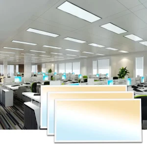 US 72W 5Power 5CCT 2×4 Square Lamp 120×60 Hospital Industrial Panels School Flat Light House Square Lights Slim Modern Led Panel