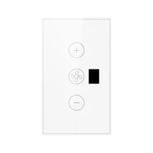 US/EU WiFi Fan Switch Tempered Glass Smart Home Touch App Remote Control Google Alexa Compatible