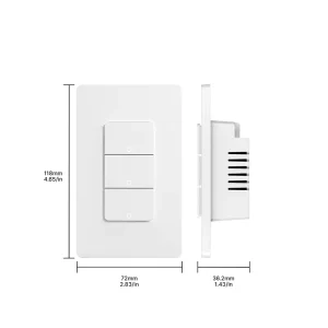 US Matter WiFi Smart Wall Switch Remote Control