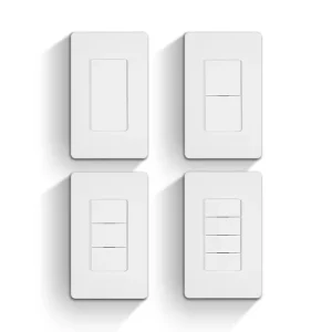 US Standard 1-4-Gang Zigbee 3.0 Smart Home Button Wall Switch