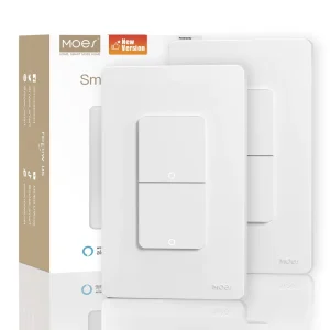 US Wall Switch Socket 1/2/3/4 Gang 1 Way/2 Way