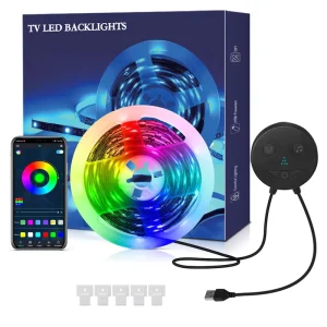 USB 5V Flexible Lighting Set Led Strips 5050 Streifen Licht TV Backlight Kit RGB APP Smart Lights for Home Decoration