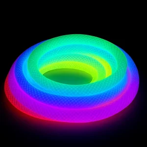 USB 5V RGB Flexible Neon LED Strip Light App Controlled Waterproof 360-Degree
