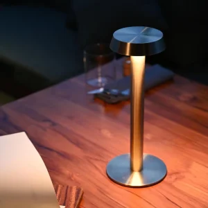 USB C Rechargeable Dimmable Aluminum Desk Lamp 3 Color Temperatures for Modern Office Study Battery Powered
