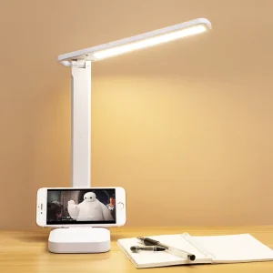 USB Charging 800mA LED Learning Folding Table Lamp Three Color Temperature Large-scale Lighting Nightlight Desk Study Lamp