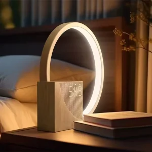 USB DC Rechargeable Flexible Touch LED Table Lamp Cordless Bedside Home Decor Wake Up Light with 10 White Noise