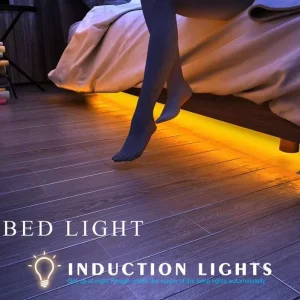 USB DC5V LED Pir Motion Sensor Strip Light for Bedroom Bathroom Kitchen Cabinet Closet Wardrobe Corridor Step Stair