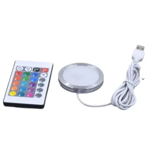 USB LED RGB Cabinet Light Kit for 3D Printer with Remote Control Sticker Mount