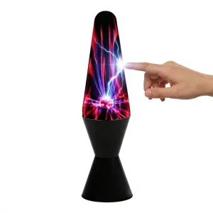 USB Lightning Ion Lamp Creative Electrostatic Night Light Fantasy Magic Finger Touch Luminous Technology Ornaments 9x34cm China