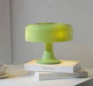 USB-Powered ABS LED Mushroom Table Night Light for Bedroom Living Room and Office