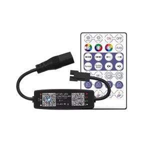 USB Powered DC Pixel Controller Dimmer RGB LED Strip WS2811 WS2812B SK6812 SM16703 BT SPI Music MIC 5V 12V 24V