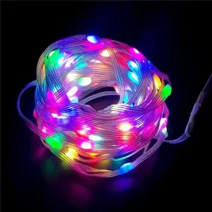 USB RGB Smart Fairy String Lights 10m Dimmable with Remote and App Control