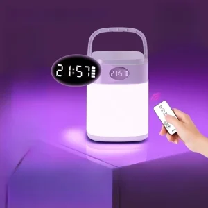 USB Rechargeable 2400mAh LED Bedside Night Light, Touch and Remote Control, Eye Protection