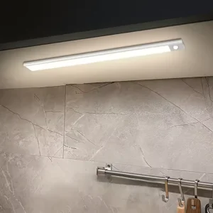 USB Rechargeable LED Cabinet Light Motion Sensor 23 40 60cm Magnetic Dimmable Closet Light Wireless for Kitchen Bedroom Bathroom