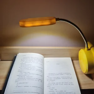 USB Rechargeable LED Desk Lamp Bedside Office Reading Light with Adjustable Brightness Battery Powered Table Light Bed Lamp