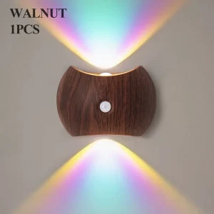 USB Rechargeable LED Night Light with Motion Sensor, 3 Lighting Modes, Dimmable, 2700-6000K, CRI80