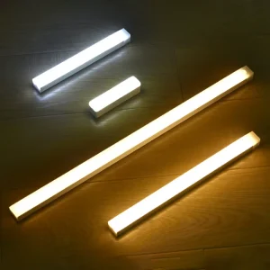 USB Rechargeable Magnetic LED Cabinet Light with Wall Motion Sensor