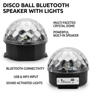 USB Rechargeable RGB Starry Sky Projector Night Light with Music Speaker