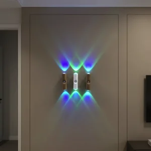 USB Rechargeable Smart Night Lamp Bedroom Bedside ABS LED Mini Induction Magnetic Staircase Wall Atmosphere Minimalist Dimmable
