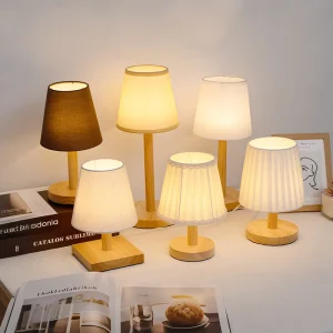 USB Rechargeable Stepless Dimmable Bedside Reading Table Lamp