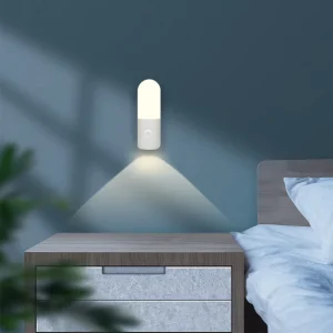 USB Rechargeable Wireless LED Motion Sensor Wall Light, Portable Baton Design