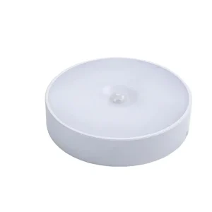 USB Rechargeable Wireless Magnetic LED Cabinet Light, Motion Sensor Night Lamp for Bedroom and Stairs