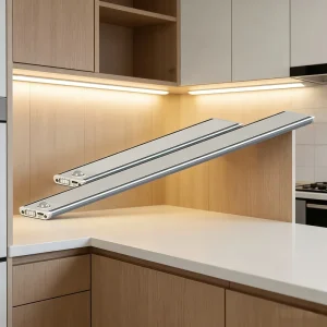 USB Rechargeable Wireless Magnetic LED Sensor Cabinet Light, 12V, Aluminum, 3000K, PIR Sensor, Kitchen, Bathroom