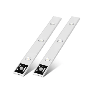 USB Rechargeable Wireless Magnetic PIR Motion Sensor LED Closet and Kitchen Cabinet Light Dimmable