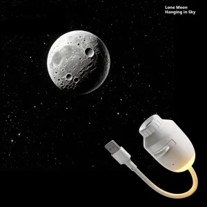 USB Star Projector Night Light for Car Roof and Bedroom Ceiling Flexible Gooseneck Galaxy Moon Saturn Projector Lamp