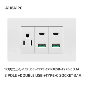 Ultra Slim Frameless Tempered Glass Panel Wall Switches and Receptacles