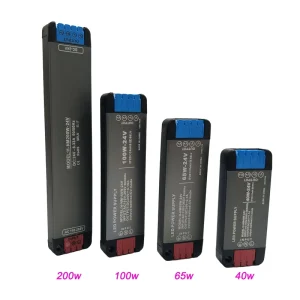 Ultra-Thin 110-265V Wide Voltage Switching Power Supply Transformer 24V 65W for Linear Lamps and Indoor LED Drivers